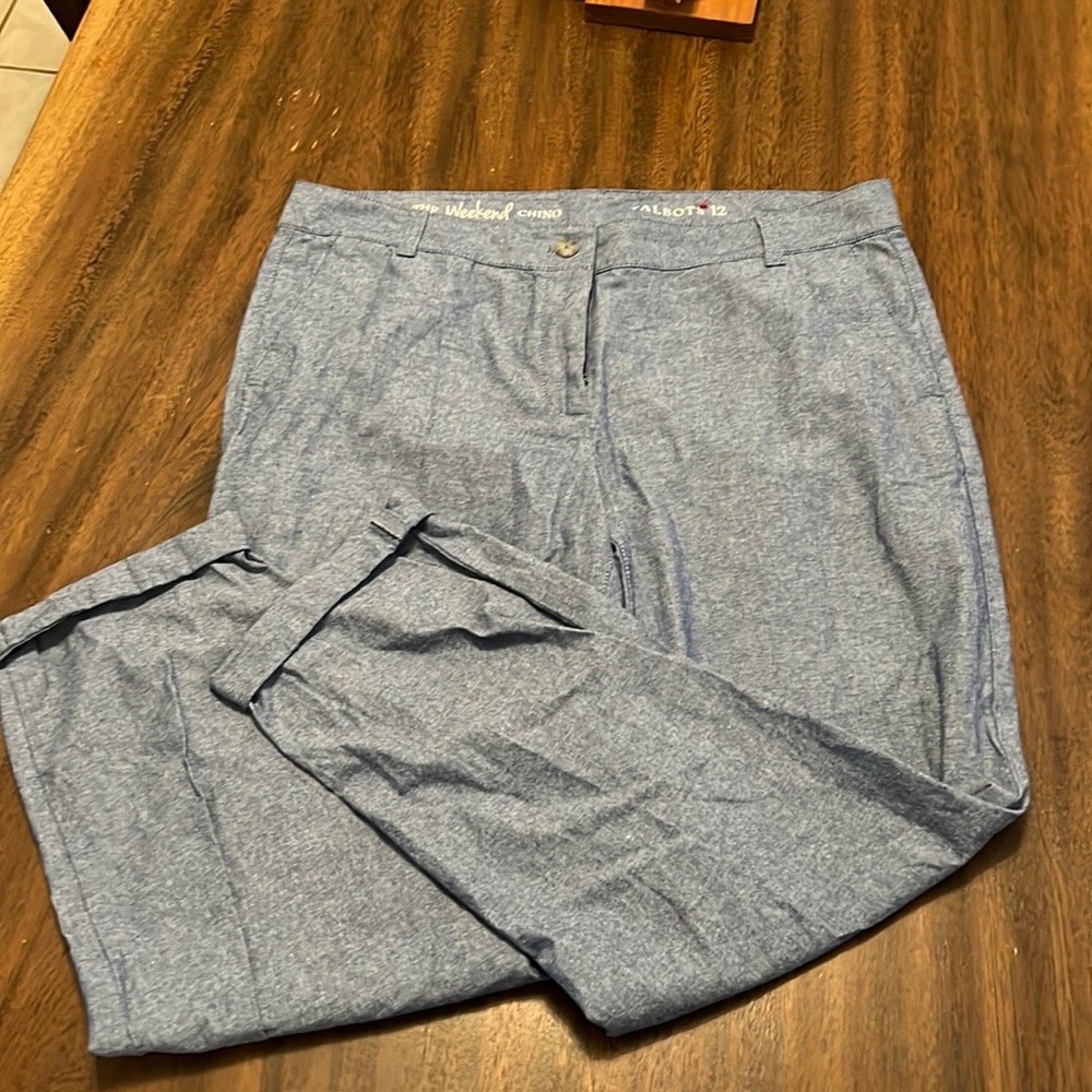 Talbots Blue chinos